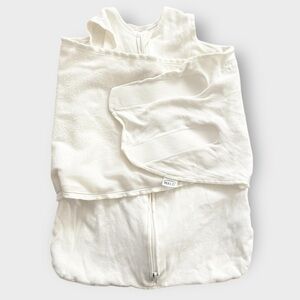 Halo Back Is Best Sleep Sack Swaddle Newborn 0-3 million moths 100% cotton ivory